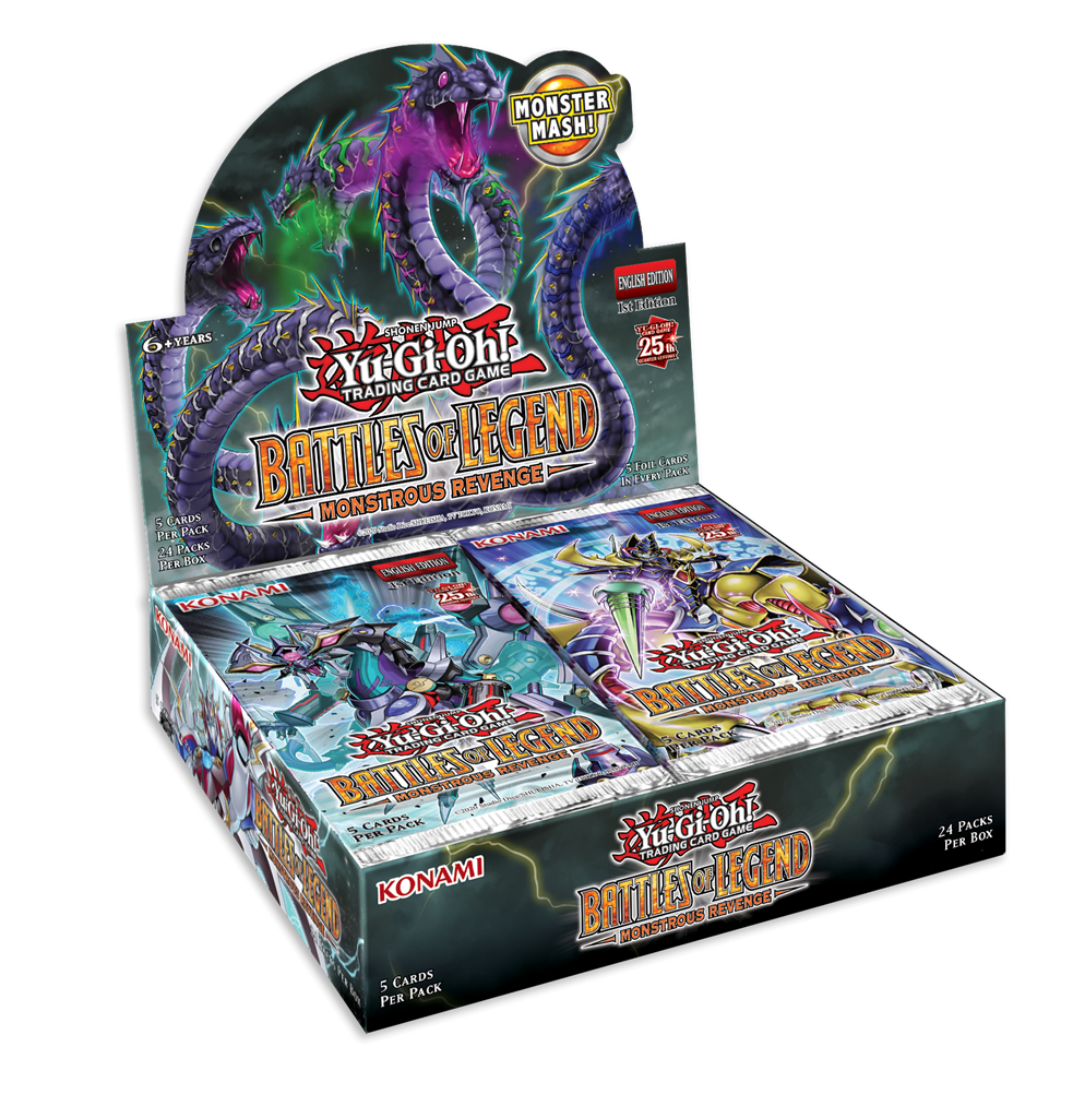 Yu-Gi-Oh! - Case 12x Booster Display BATTLES OF LEGEND: MONSTROUS REVENGE - ENGLISH