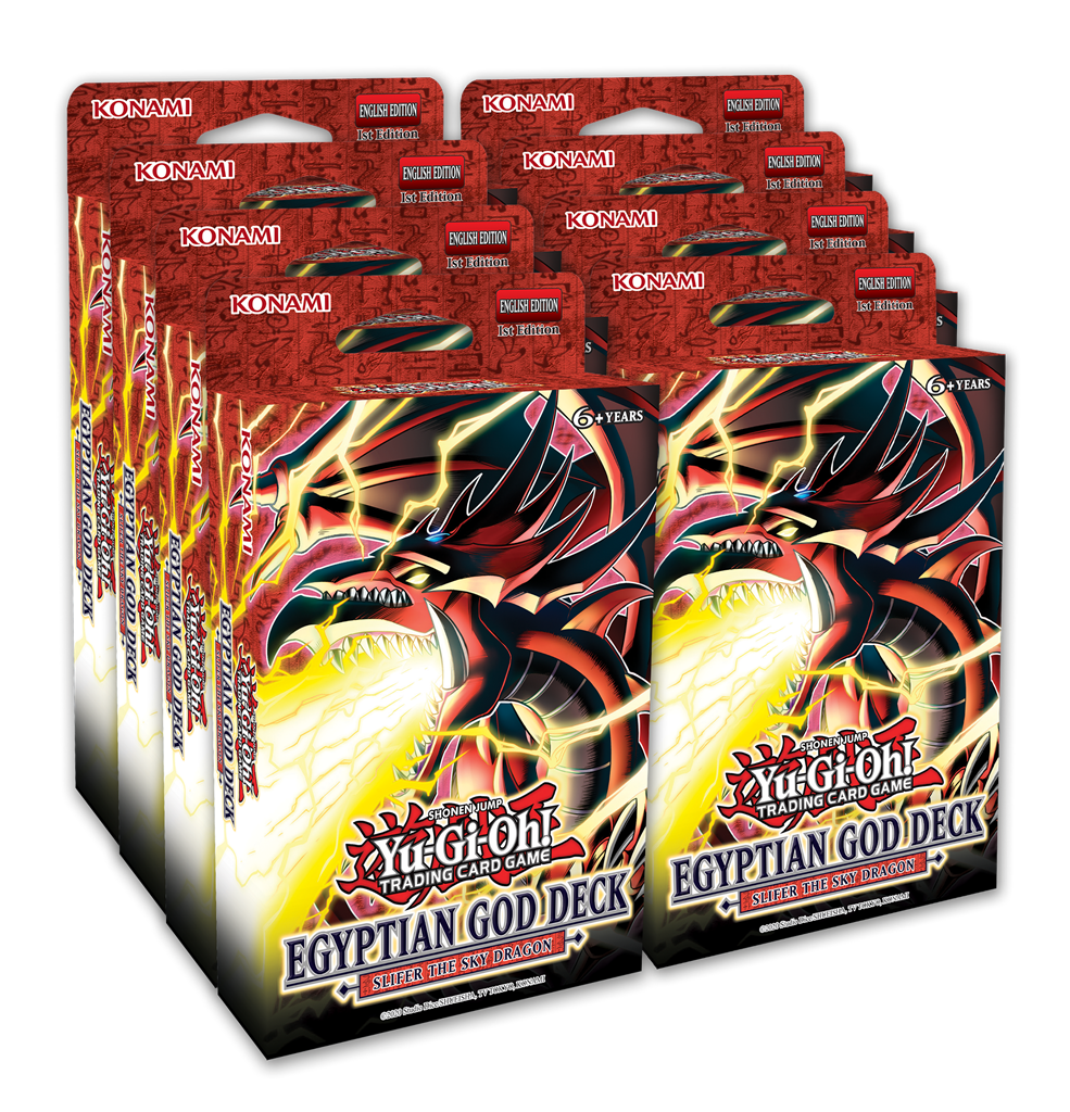 Yu-Gi-Oh! - Box Display EGYPTIAN GOD DECK: SLIFER THE SKY DRAGON - ENGLISH