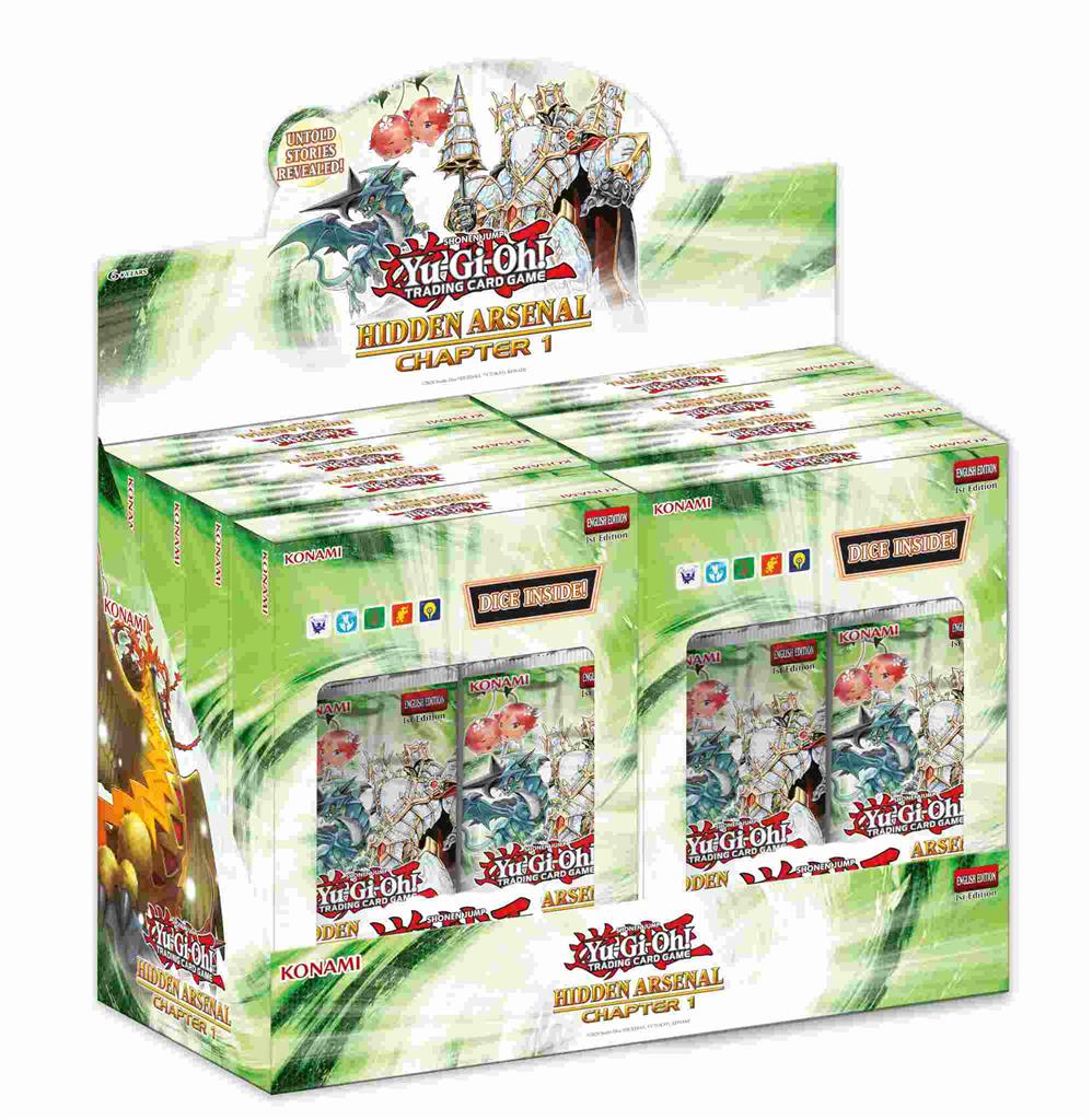 Yu-Gi-Oh! - Booster Display HIDDEN ARSENAL CHAPTER 1 - ENGLISH