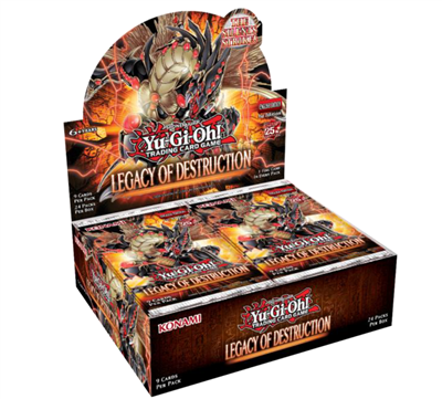Yu-Gi-Oh! - Case 12x Booster Box LEGACY OF DESTRUCTION - ENGLISH