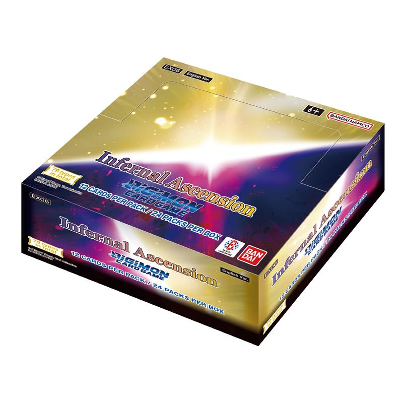 DIGIMON TCG Case 12x Box INFERNAL ASCENSION EX06 - PREORDER English