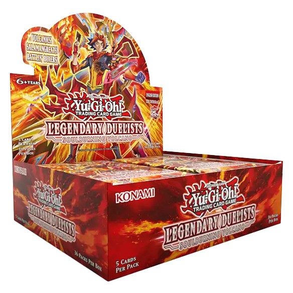 Yu-Gi-Oh! - Case 12x Booster Display LEGENDARY DUELISTS: SOULBURNING VOLCANO - ENGLISH