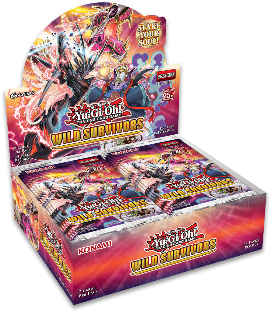 Yu-Gi-Oh! - Booster Display WILD SURVIVORS - ENGLISH