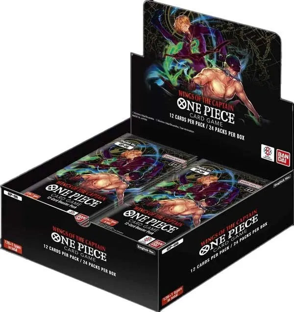 One Piece TCG Sealed Case 12x Booster Box WINGS OF THE CAPTAIN OP06 OP6 - ENGLISH