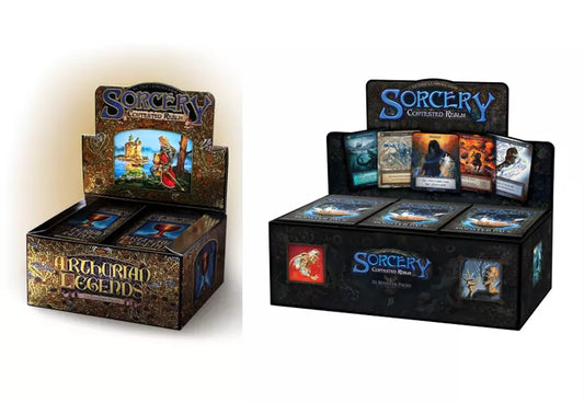 Sorcery TCG Contested Realm 2x Boxes - ARTURIAN LEGENDS + BETA SUMMER - ENGLISH