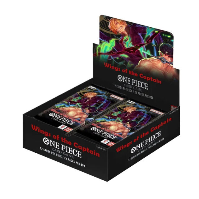 One Piece TCG Booster Box WINGS OF THE CAPTAIN OP06 OP6 - ENGLISH