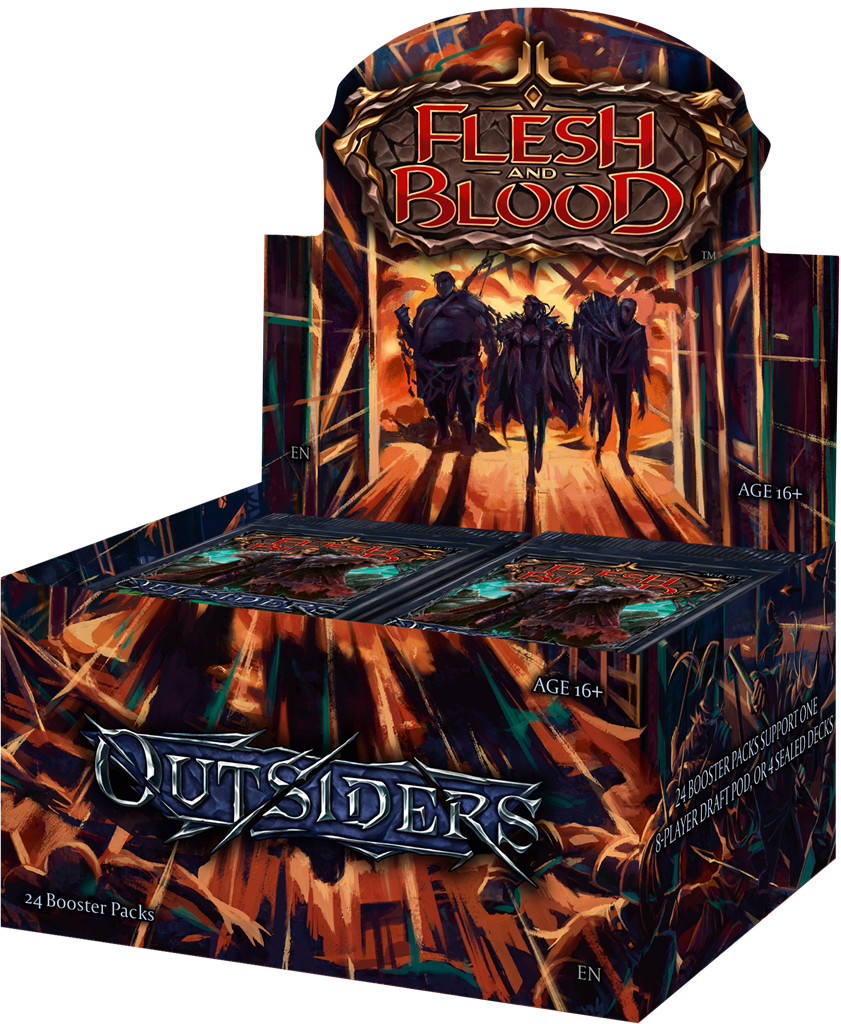 FLESH & BLOOD TCG OUTSIDERS Booster Box ENGLISH 