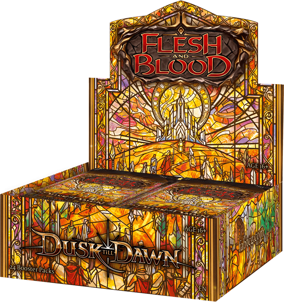 FLESH & BLOOD TCG Sealed Case DUSK TILL DAWN FAB GERMAN PREORDER 14 JULY