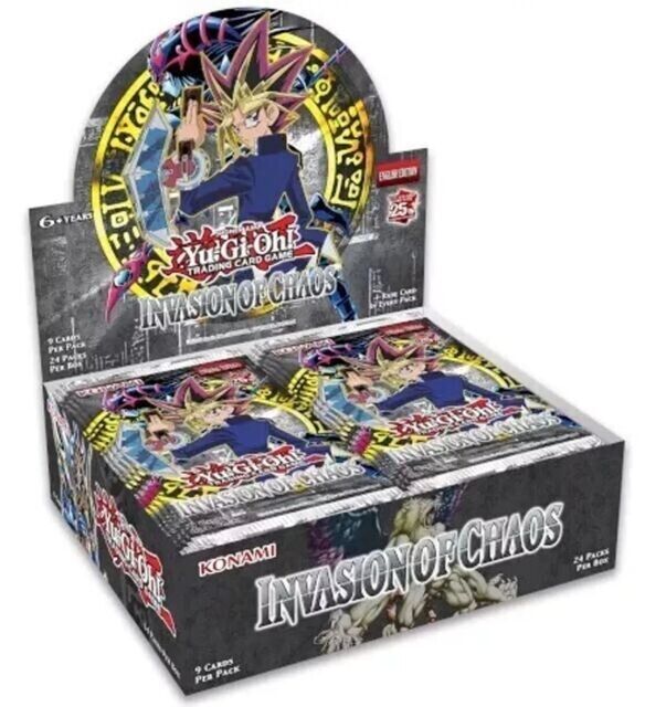 Yu-Gi-Oh! - Booster Box INVASION OF CHAOS 25th Anniversary Ed. ENGLISH